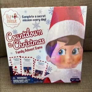 Elf on the Shelf Countdown to Christmas Game